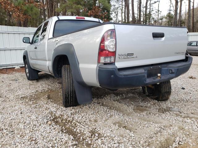 5TETX62N49Z665890 - 2009 TOYOTA TACOMA PRERUNNER ACCESS CAB SILVER photo 3