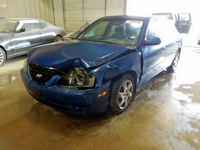 KMHDN46D16U361366 - 2006 HYUNDAI ELANTRA GLS  photo 2