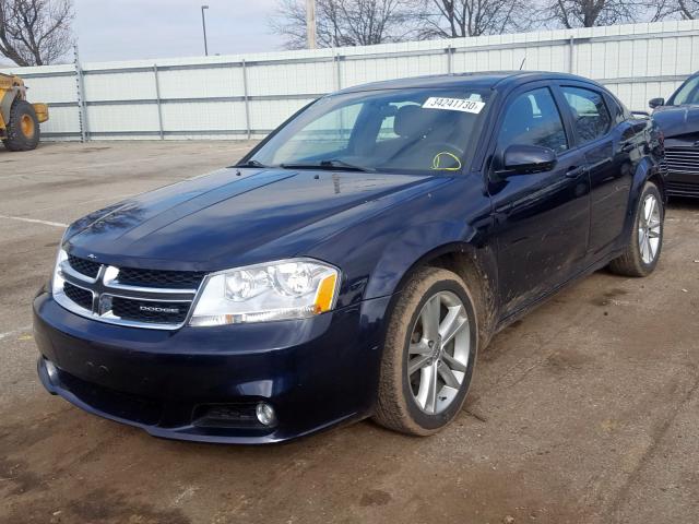 1B3BD1FG6BN593538 - 2011 DODGE AVENGER MAINSTREET  photo 2