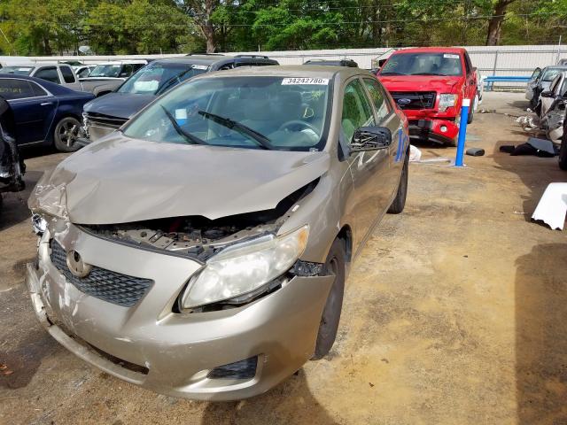 1NXBU40E79Z048743 - 2009 TOYOTA COROLLA BASE  photo 2