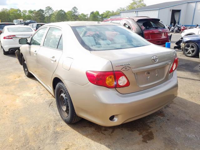 1NXBU40E79Z048743 - 2009 TOYOTA COROLLA BASE  photo 3