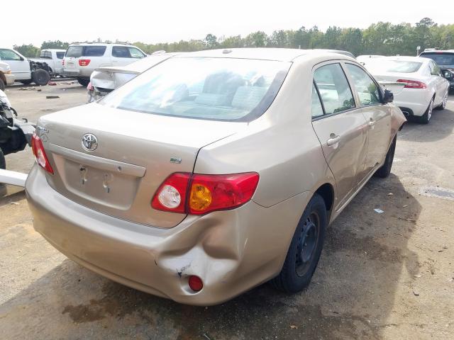 1NXBU40E79Z048743 - 2009 TOYOTA COROLLA BASE  photo 4