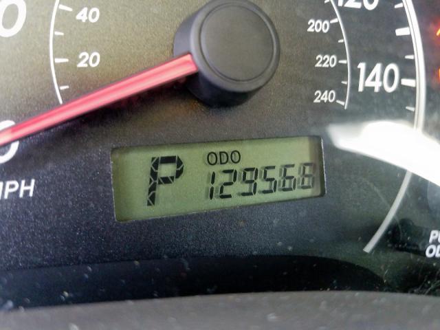 1NXBU40E79Z048743 - 2009 TOYOTA COROLLA BASE  foto 8