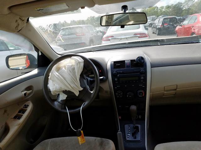 1NXBU40E79Z048743 - 2009 TOYOTA COROLLA BASE  foto 9