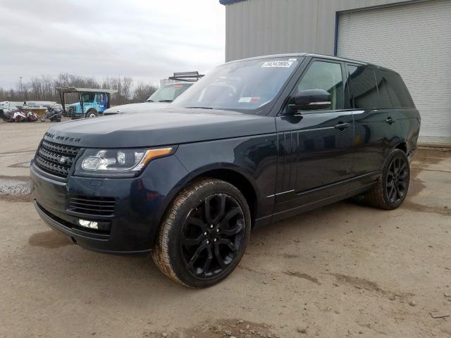 SALGS2FE4HA349698 - 2017 LAND ROVER RANGE ROVER SUPERCHARGED  photo 2