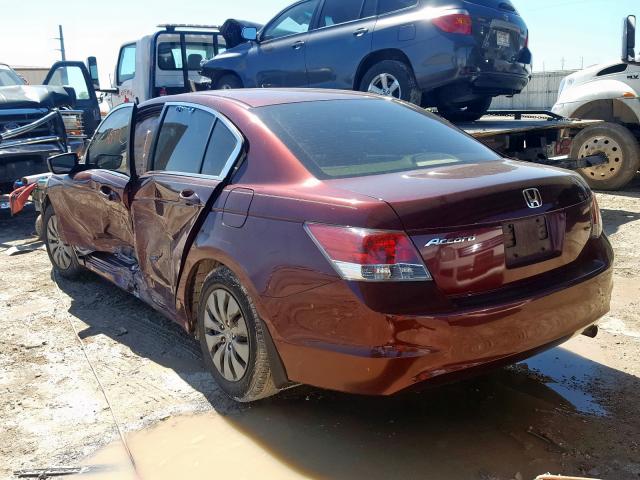 JHMCP26359C008983 - 2009 HONDA ACCORD LX  photo 3