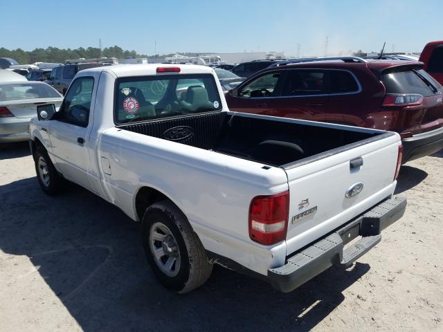 1FTYR10D87PA97273 - 2007 FORD RANGER WHITE photo 3