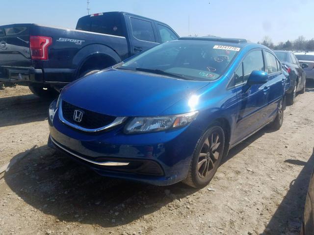 19XFB2F83DE227760 - 2013 HONDA CIVIC EX  photo 2