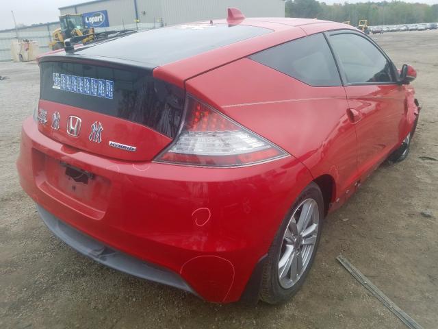 JHMZF1D62CS004455 - 2012 HONDA CR-Z EX  photo 4