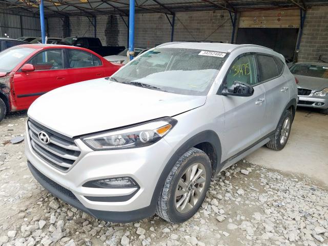 KM8J3CA49HU474382 - 2017 HYUNDAI TUCSON LIMITED  photo 2