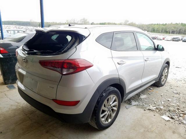 KM8J3CA49HU474382 - 2017 HYUNDAI TUCSON LIMITED  photo 4