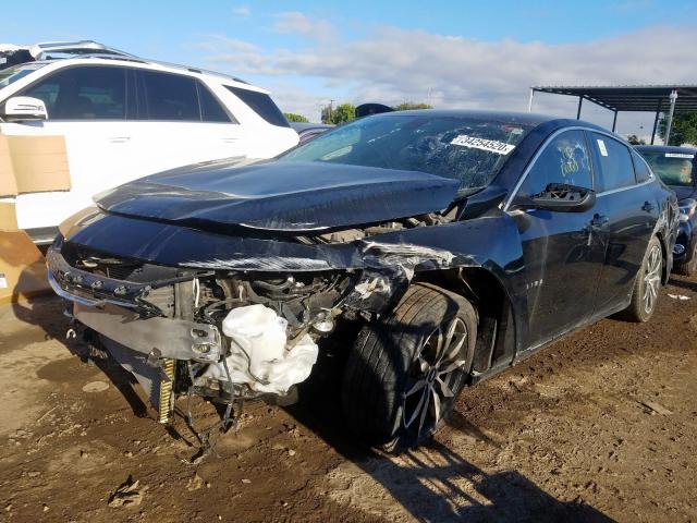 1G1ZB5ST3KF192383 - 2019 CHEVROLET MALIBU LS  photo 2