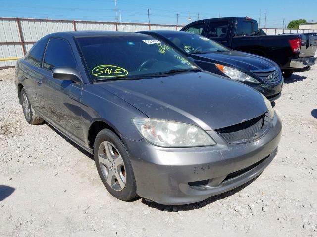 1HGEM22924L004543 - 2004 HONDA CIVIC EX  photo 1