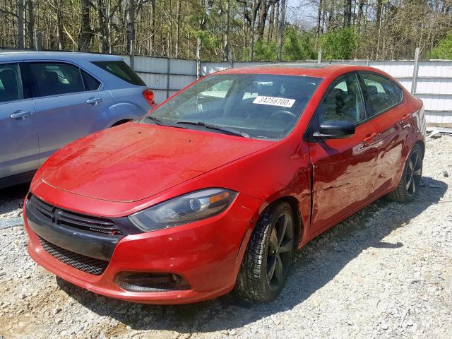 1C3CDFBB8FD116829 - 2015 DODGE DART SXT  photo 2