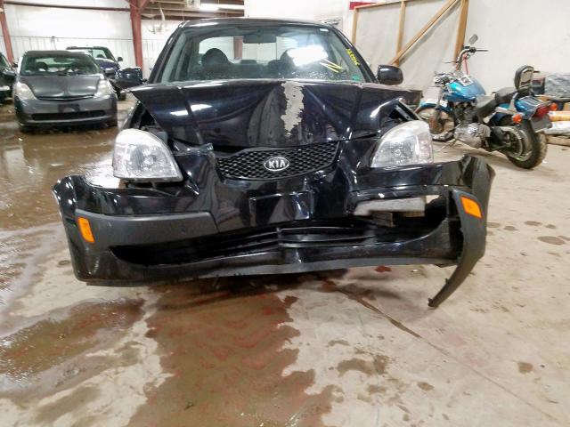 KNADE223296569591 - 2009 KIA RIO BASE  photo 9