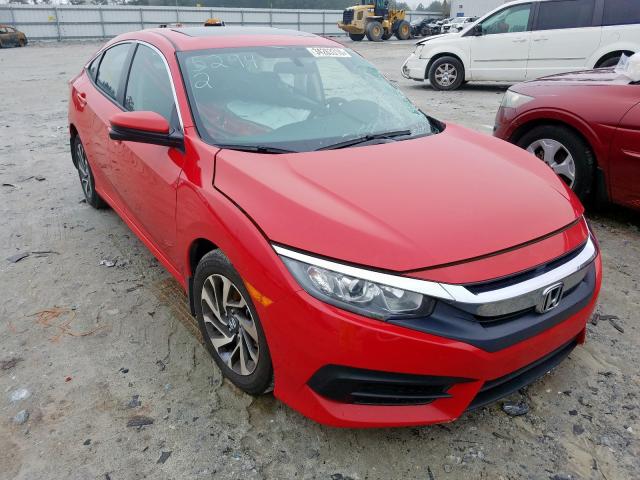 2HGFC2F71JH595294 - 2018 HONDA CIVIC EX  photo 1