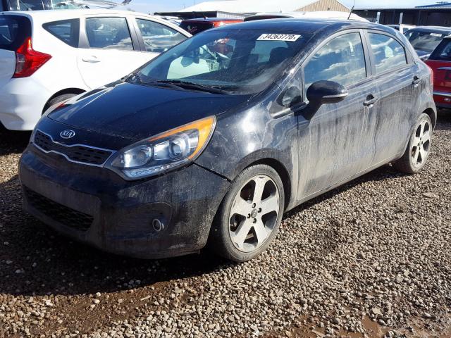 KNADN5A37C6019278 - 2012 KIA RIO EX  photo 2