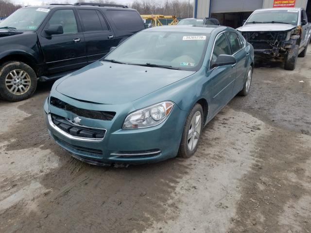 1G1ZG57BX9F252073 - 2009 CHEVROLET MALIBU LS  photo 2