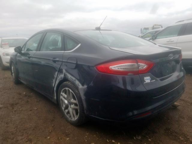 3FA6P0H71DR101843 - 2013 FORD FUSION SE  photo 3