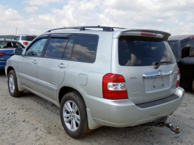 JTEEW21AX70045265 - 2007 TOYOTA HIGHLANDER HYBRID  photo 3