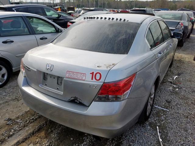 1HGCP2F78AA011737 - 2010 HONDA ACCORD EX  photo 4