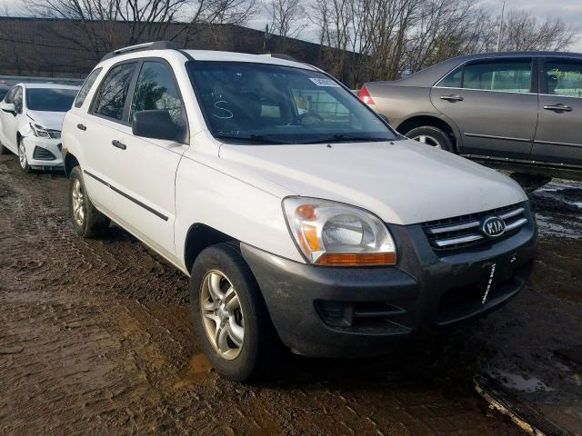 KNDJE723X87540223 - 2008 KIA SPORTAGE EX  photo 1