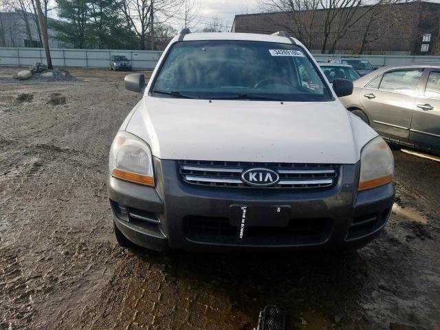 KNDJE723X87540223 - 2008 KIA SPORTAGE EX  photo 9