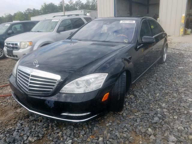 WDDNG8GB3AA287309 - 2010 MERCEDES-BENZ S 550 4MATIC  photo 2