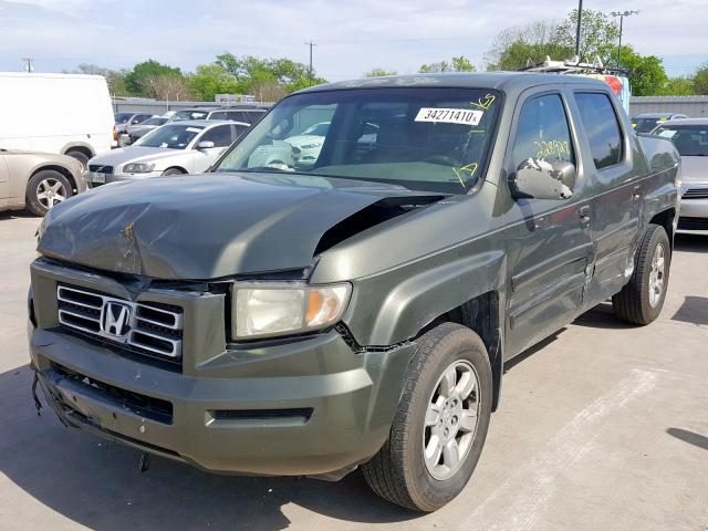 2HJYK16536H519954 - 2006 HONDA RIDGELINE RTL  photo 2