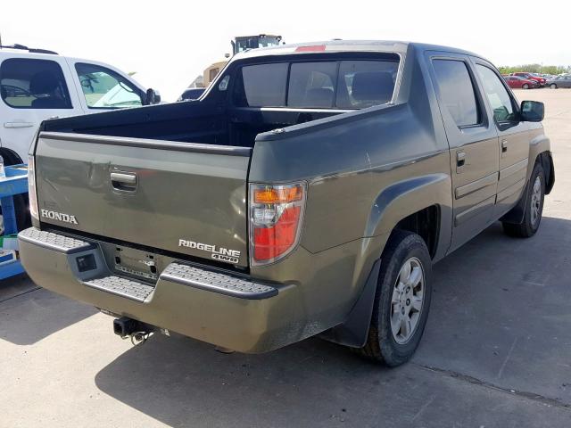 2HJYK16536H519954 - 2006 HONDA RIDGELINE RTL  photo 4