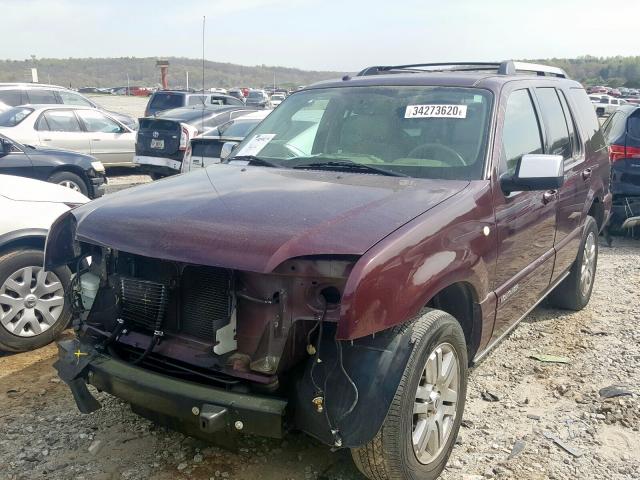 4M2EU38E07UJ08692 - 2007 MERCURY MOUNTAINEER PREMIER  photo 2