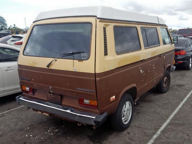 WV2ZB0254FH027708 - 1985 VOLKSWAGEN VANAGON CAMPMOBILE  photo 4