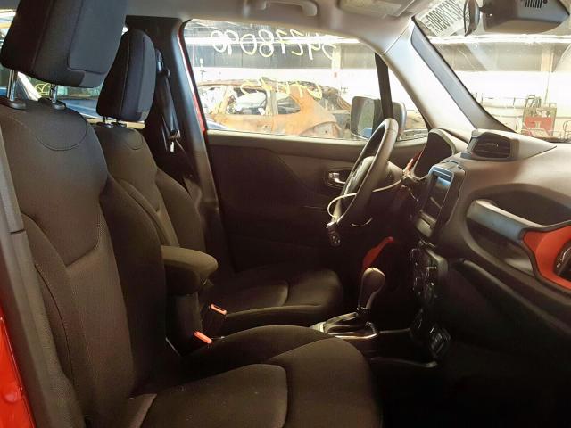 ZACCJBAB3JPH46296 - 2018 JEEP RENEGADE SPORT  լուսանկար 5