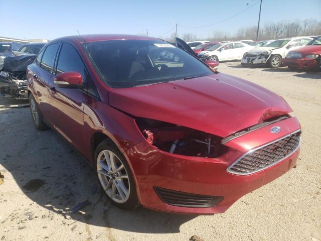 1FADP3F24GL301103 - 2016 FORD FOCUS SE RED photo 1