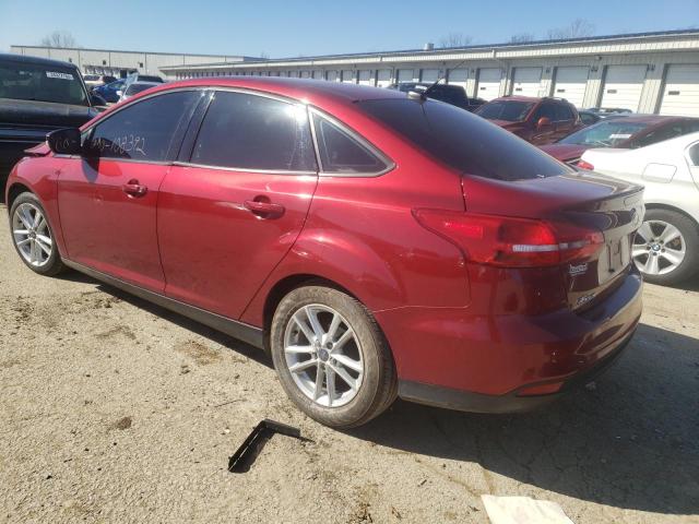 1FADP3F24GL301103 - 2016 FORD FOCUS SE RED photo 3