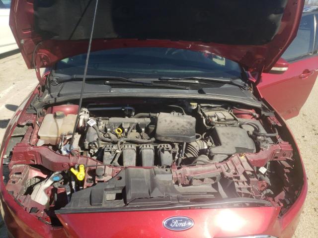 1FADP3F24GL301103 - 2016 FORD FOCUS SE RED photo 7