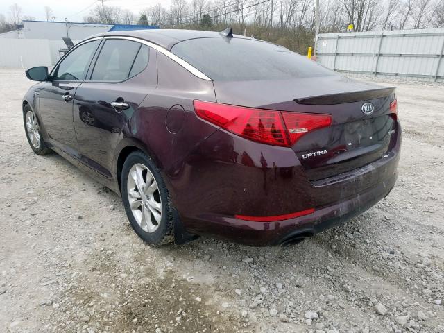 5XXGN4A70CG087940 - 2012 KIA OPTIMA EX  photo 3