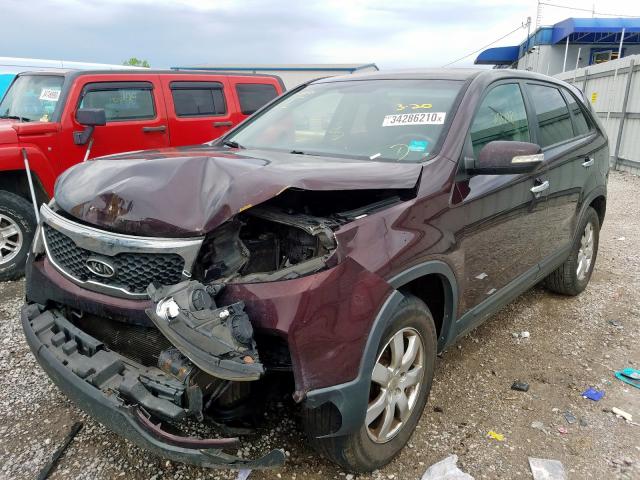 5XYKT3A14BG004901 - 2011 KIA SORENTO BASE  photo 2