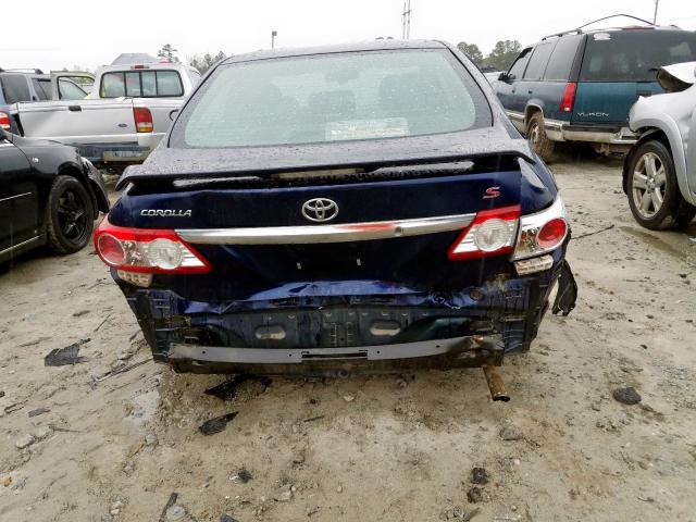 5YFBU4EE2CP060641 - 2012 TOYOTA COROLLA BASE  photo 9