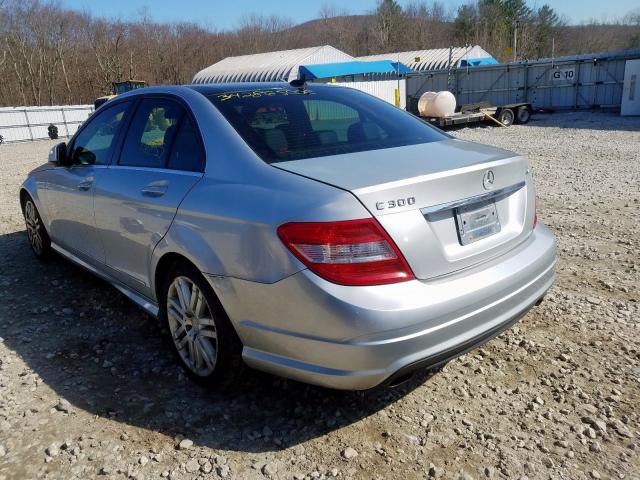 WDDGF81X78F098272 - 2008 MERCEDES-BENZ C 300 4MATIC  photo 3