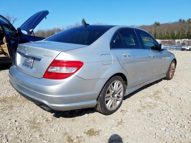 WDDGF81X78F098272 - 2008 MERCEDES-BENZ C 300 4MATIC  photo 4