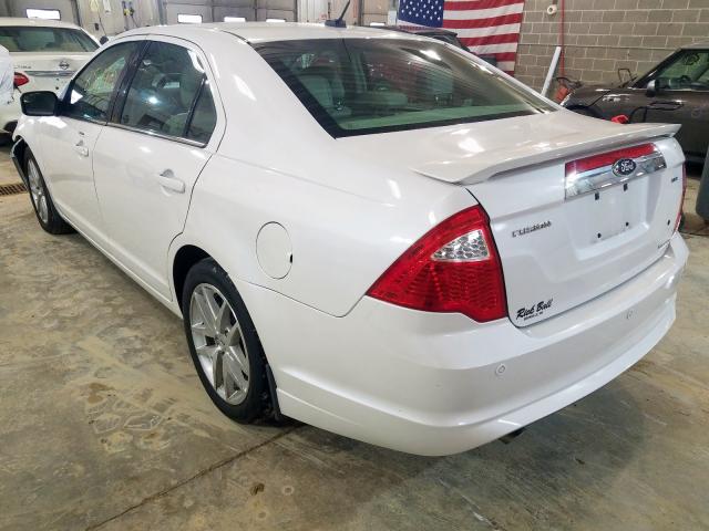 3FAHP0JGXCR437654 - 2012 FORD FUSION SEL  photo 3