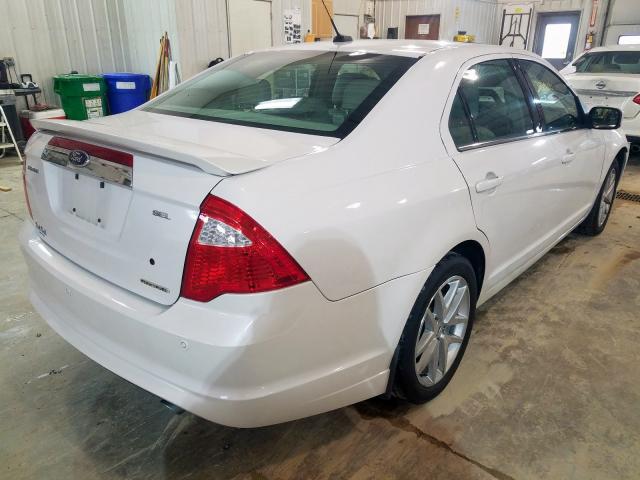 3FAHP0JGXCR437654 - 2012 FORD FUSION SEL  photo 4