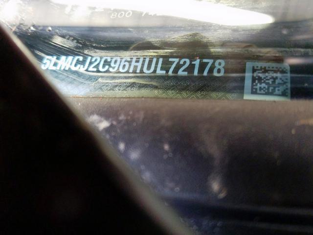 5LMCJ2C96HUL72178 - 2017 LINCOLN MKC SELECT  ფოტო 10