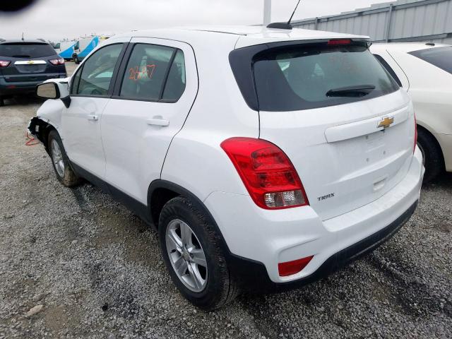 3GNCJKSB2KL346584 - 2019 CHEVROLET TRAX LS  photo 3