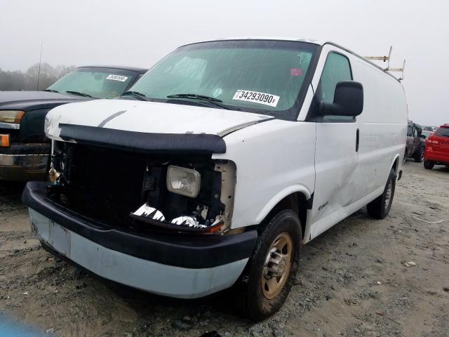 1GCGG25V241113023 - 2004 CHEVROLET EXPRESS G2500  photo 2