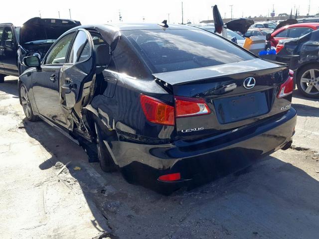 JTHBF5C20A5125312 - 2010 LEXUS IS 250  photo 3