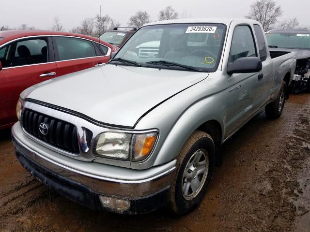 5TEVL52N32Z132854 - 2002 TOYOTA TACOMA XTRACAB  photo 2