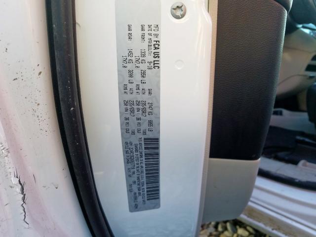 2C4RC1BG2KR537718 - 2019 CHRYSLER PACIFICA TOURING L  լուսանկար 10