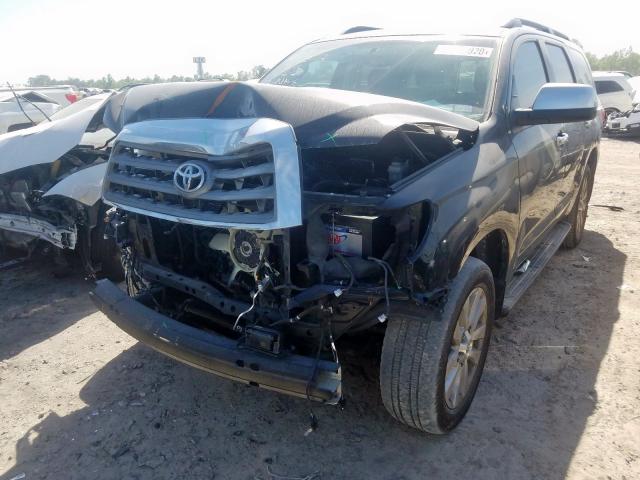 5TDYY5G15HS068374 - 2017 TOYOTA SEQUOIA PLATINUM  photo 2